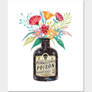 POISON AND FLOWERS Posters and Art